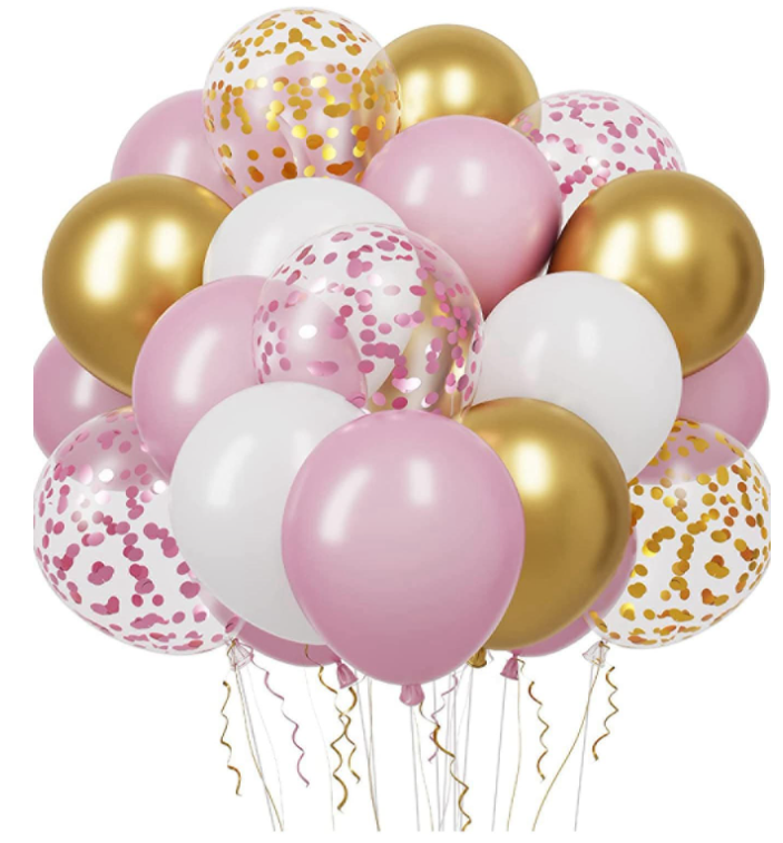 Roze Chrome, Metallic, Confetti of normale latex ballonnen Roze Chrome, Metallic, Confetti of normale latex ballonnen