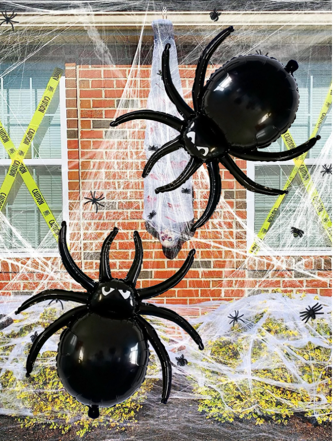 Spinnen ballonnen - 3 stuks